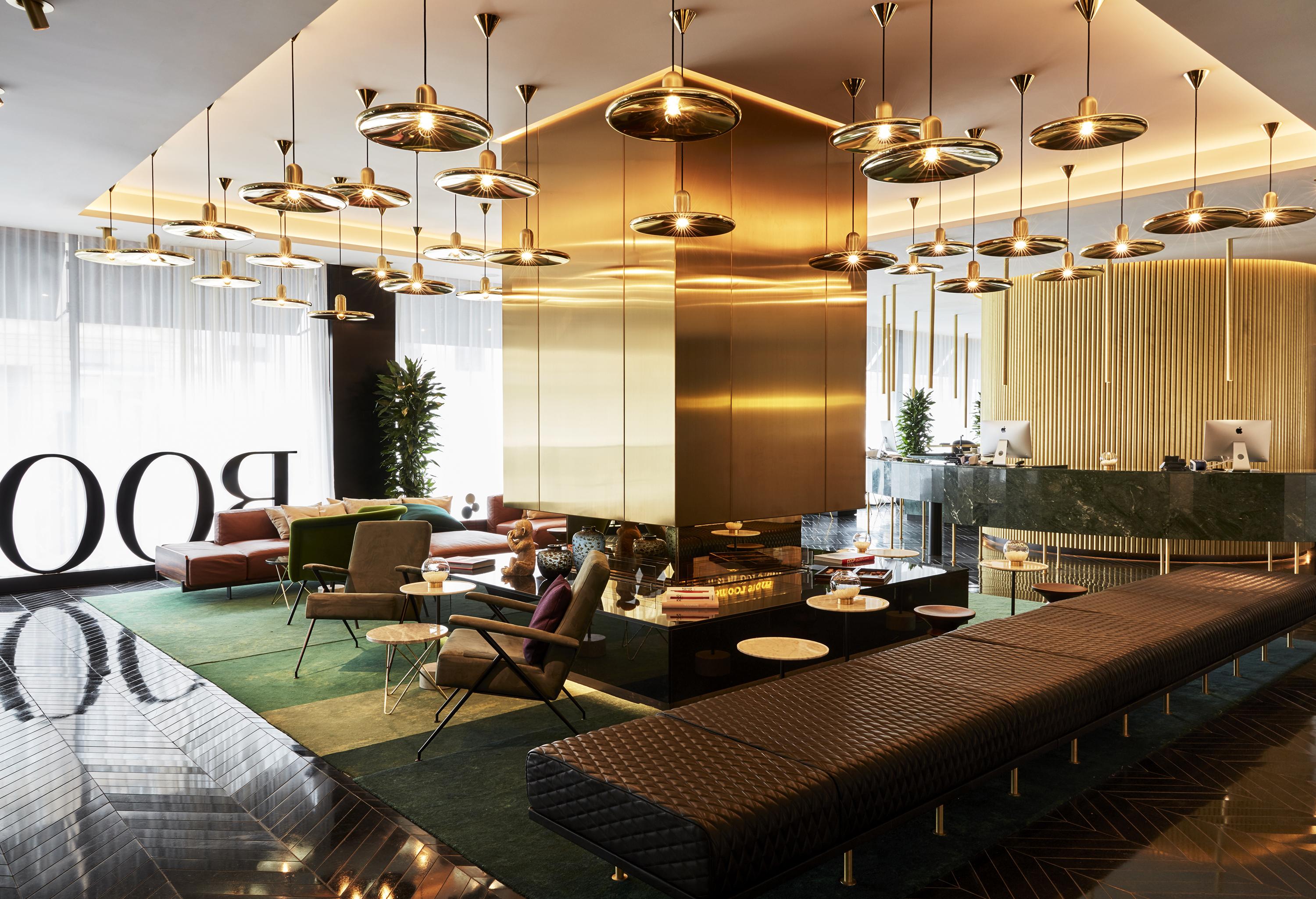 ホテル ルームス ミューニック オートグラフ コレクション ミュンヘン エクステリア 写真 The lobby of the hotel