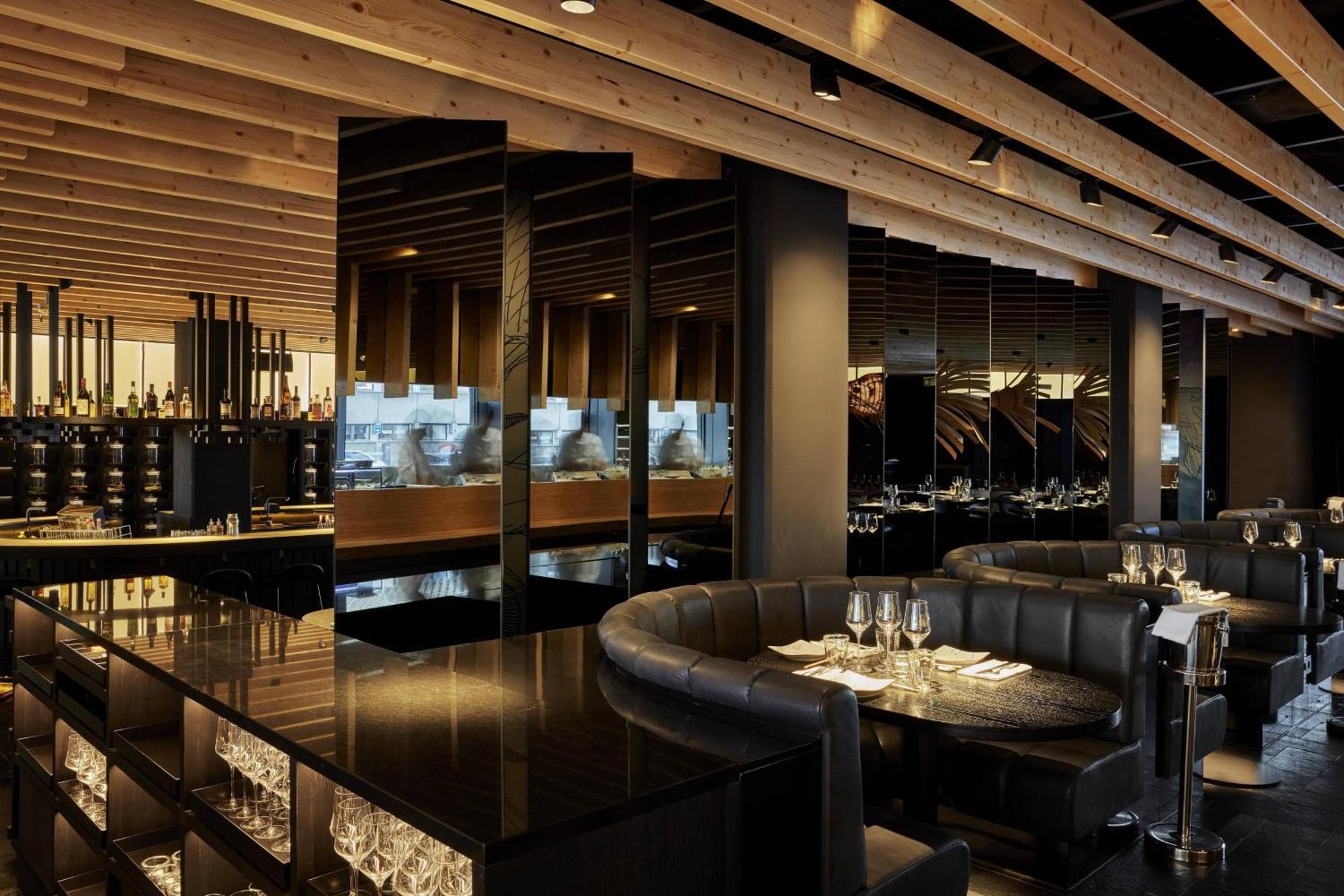 ホテル ルームス ミューニック オートグラフ コレクション ミュンヘン エクステリア 写真 Interior of the restaurant