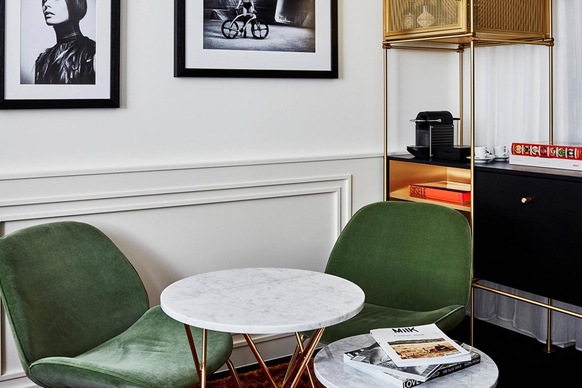 ホテル ルームス ミューニック オートグラフ コレクション ミュンヘン エクステリア 写真 A Nespresso machine in a hotel room